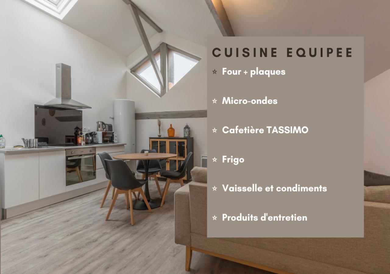 Atypique - 2 Chambres Avec Salles De Bains, Cuisine Equipee, Parking Gratuit كاسلسارازين المظهر الخارجي الصورة