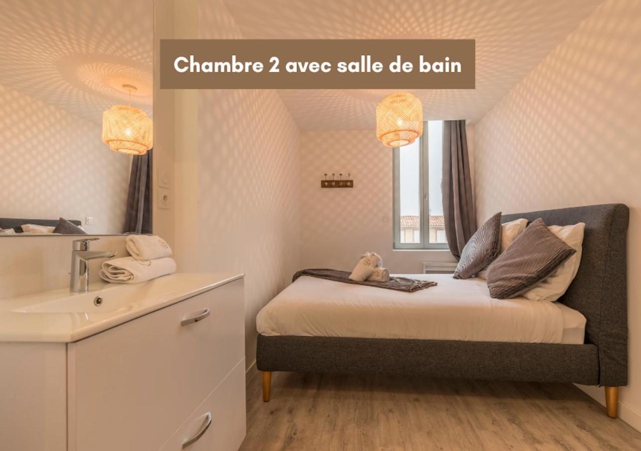 Atypique - 2 Chambres Avec Salles De Bains, Cuisine Equipee, Parking Gratuit كاسلسارازين المظهر الخارجي الصورة